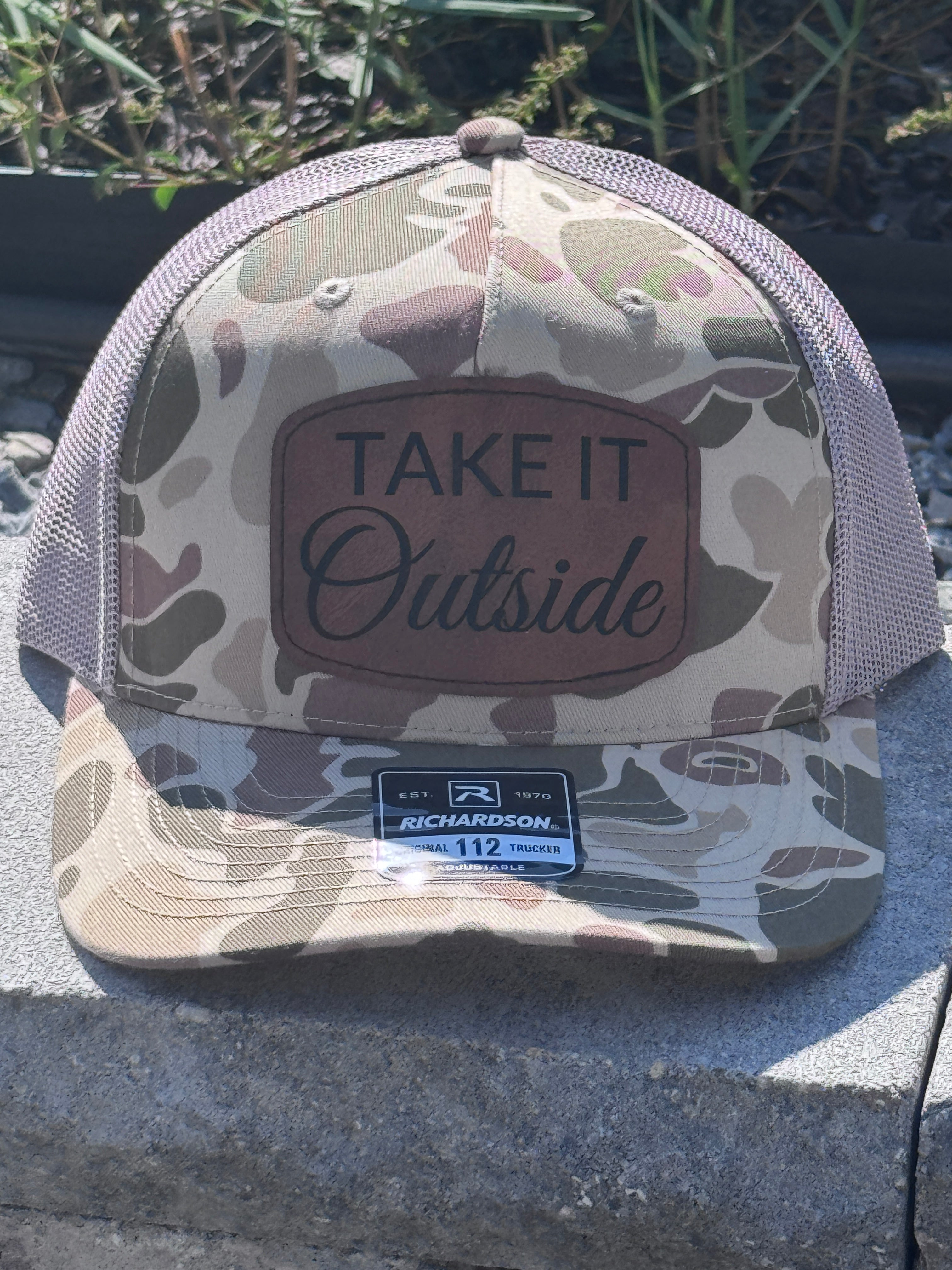 Take It Outside –Vintage Camo Hat