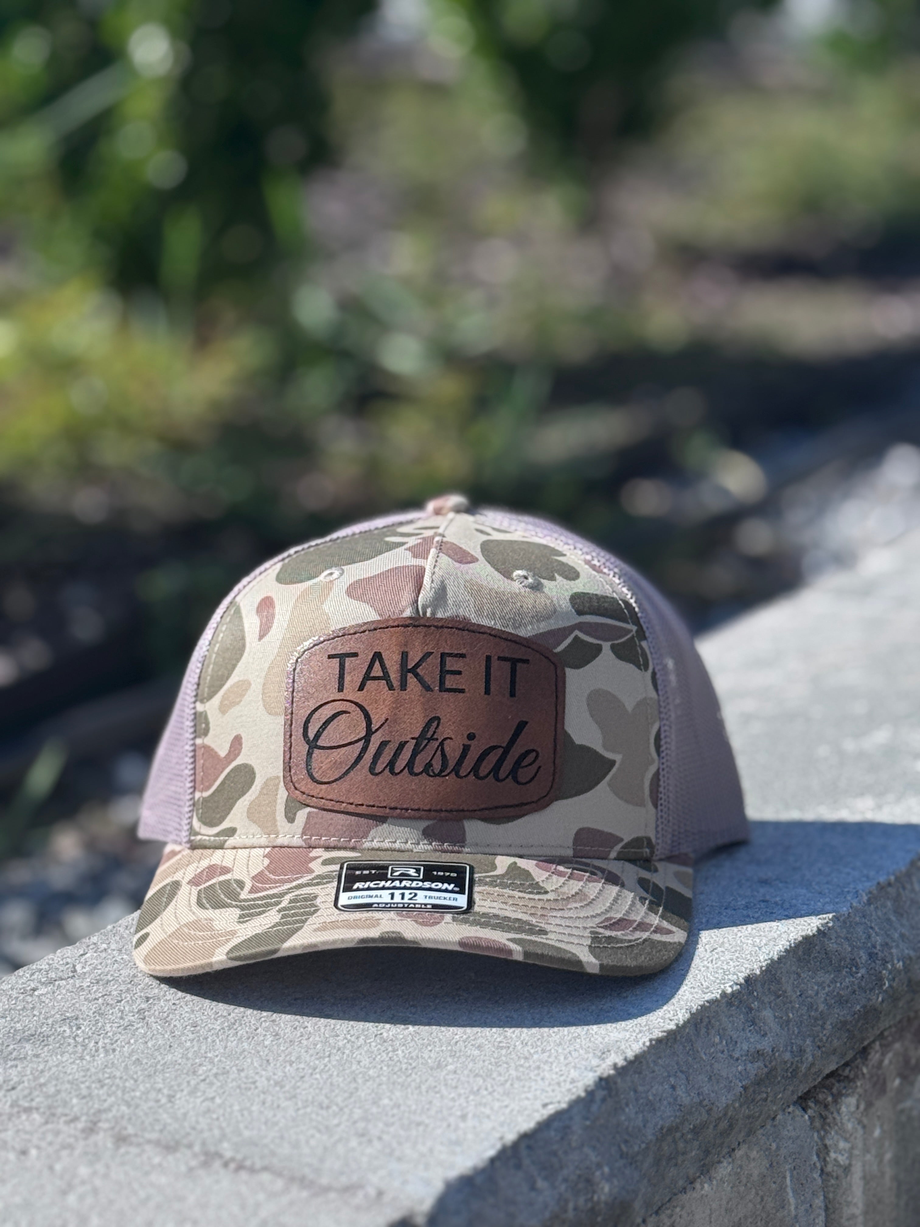 Take It Outside –Vintage Camo Hat