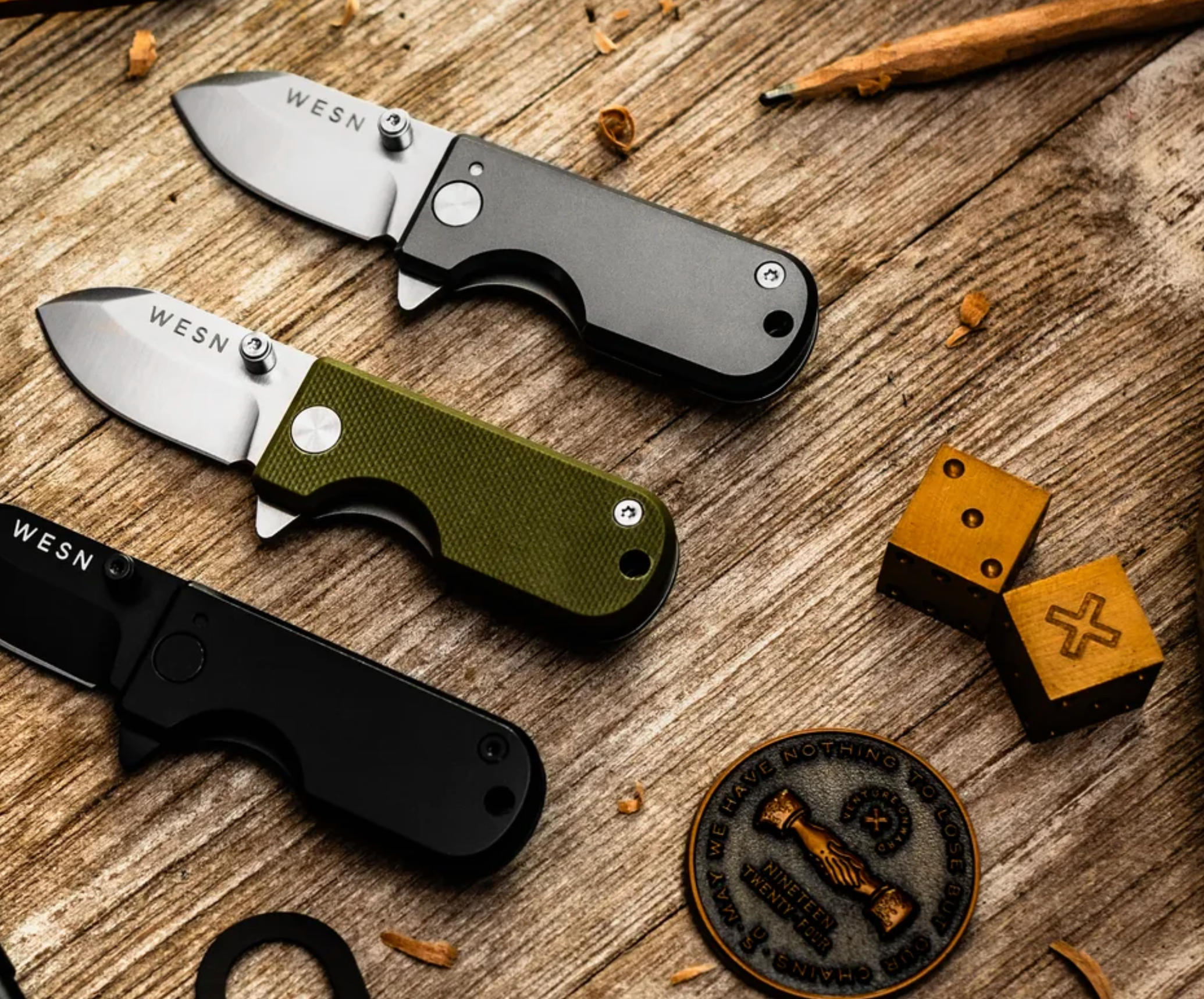 WESN EDC knives