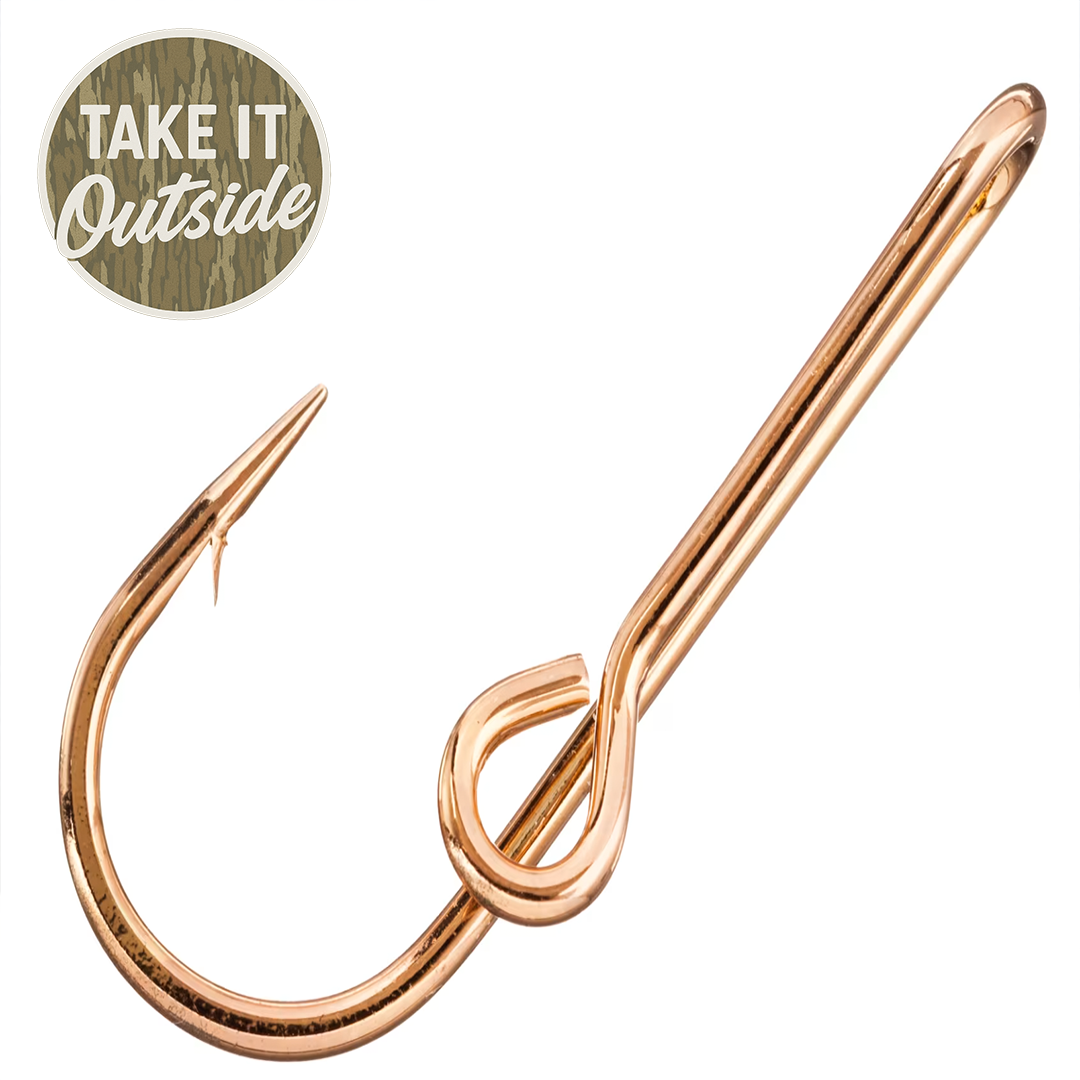 Take It Outside – 7-Panel Flat Bill Marsh Camo Hat