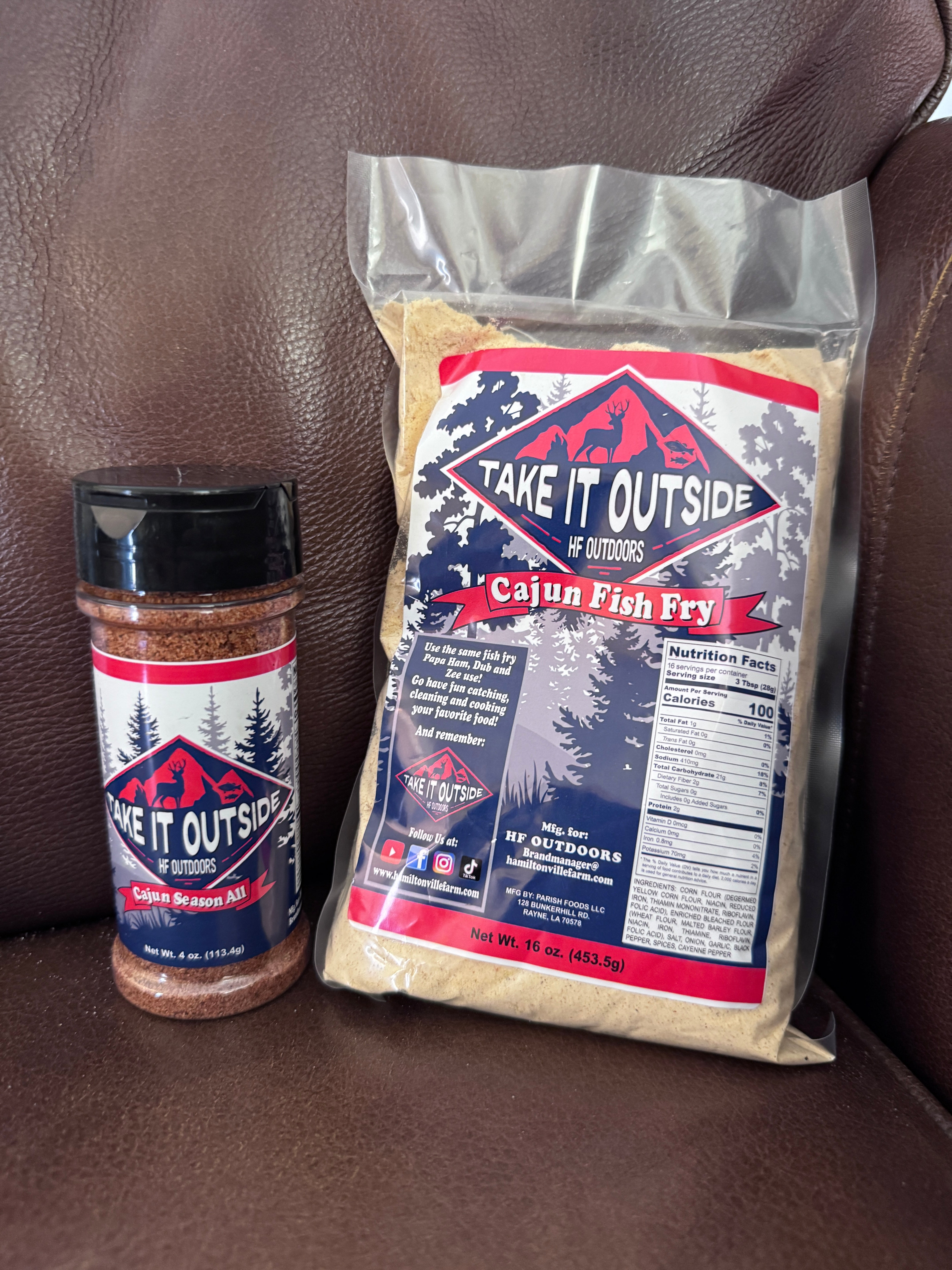 Take It Outside Cajun Fish Fry Mix – 16oz