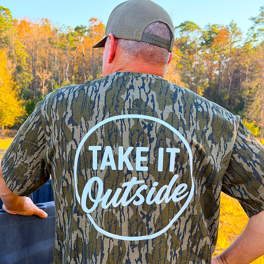 Mossy Oak Bottomland Cotton Tee – Soft, Durable & Ready for the Outdoors (POCKET)