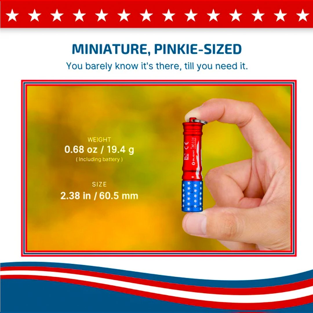 Olight i3E EOS Keychain Flashlight